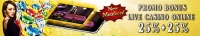 Promo Bonus Live Casino Online sbobet, maxbet, ibcbet, cbo855, 1scasino, m8bet